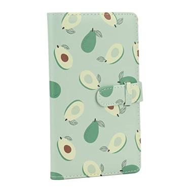 Imagem de KIMISS Mini álbum de Fotos, Estojo de Armazenamento Instantâneo de Imagens, 96 Bolsos, Multifuncional, Material de Pvc Pu, 3 Polegadas, para 11, 9, 7s, 25, 70, 90, Coleta de Memórias (Abacate)