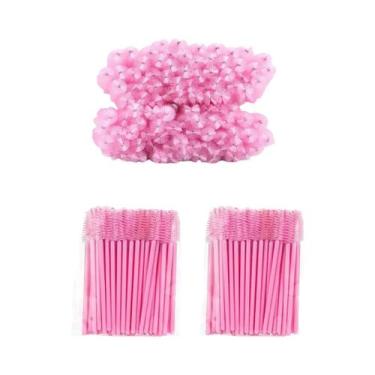 Imagem de 100PCS Escovas De Máscara Descartáveis Aplicadores De Cílios Conjunto 