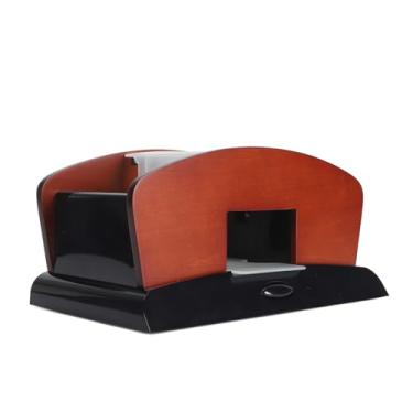 Imagem de Cryfokt Máquina Automática de Embaralhar Cartões Elétricos, Brinquedo Silencioso e Eficiente para Festa Familiar, Design Portátil, Embaralhador de Cartões para Entusiastas de Brinquedos de