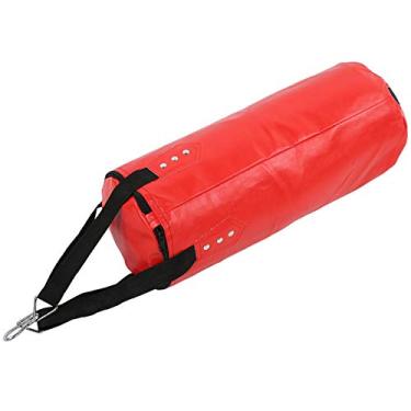 Imagem de Generic Crianças Boxe Saco de Areia Protetor Pendurado Vermelho Sanda Muay Thai Equipamento de Treinamento para Crianças e Adolescentes, Couro do Plutônio 20.9in (60cm)