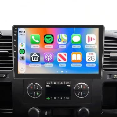 Imagem de 4G + 64G Android 15 estéreo automotivo para Chevy Silverado 2007-2013 Tahoe GMC Sierra Yukon com Carplay sem fio Android Auto, 10,1 polegadas 1280 * 720 rádio GPS/WiFi/Bluetooth 5.0/FM/32EQ/SWC/câmera