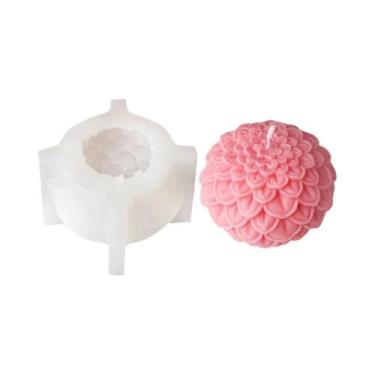 Imagem de Molde De Silicone Para Vela Em Forma De Flor De Lótus, Ferramenta DIY 