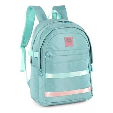 Imagem de MOCHILA ESCOLAR JUVENIL UP4YOU  MJ47915UP-VD-Feminino