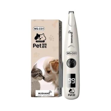 Imagem de Aparador De Pelos Para Cães E Gatos À Prova d'Água Com Luz LED, Baixo 