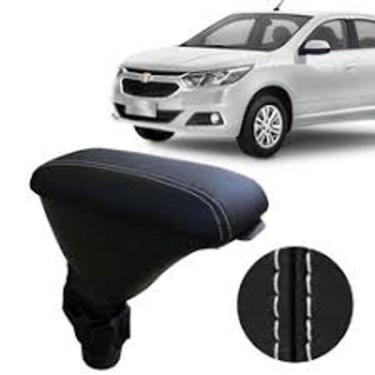 Imagem de Apoio De Braço Cobat sintético Preto Com Costura Branca