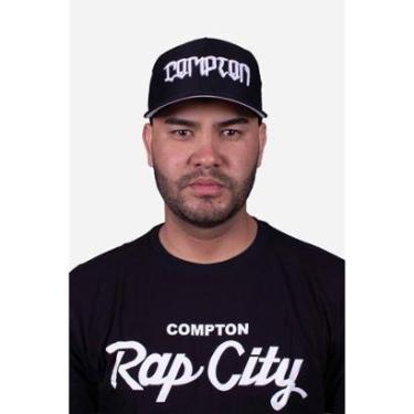 Imagem de Boné Aba Curva Collab Starter X Compton X Pinkill Preto-Unissex