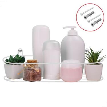 Imagem de Suporte shampoo multiuso branco - 193105_movesrusticos