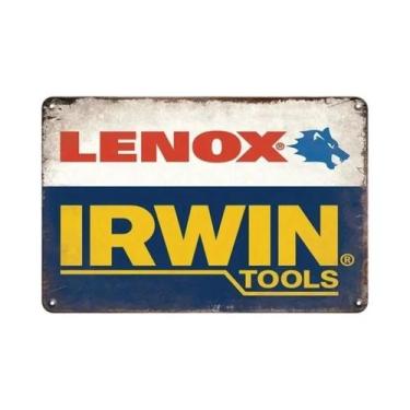 Imagem de Placa De Metal Retrô Vintage Da Marca Stihl Para Decoração De Parede E