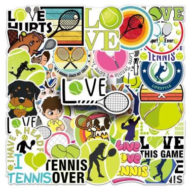 Imagem de Pacote de adesivos de tênis, 50 unidades à prova d'água para adolescen