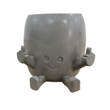 Imagem de Personagem de desenho animado engraçado Flowerpot Creative Resin 290g 