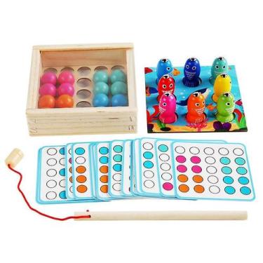 Imagem de Brinquedo Fishing Clip Beads para crianças de 4 a 6 anos - Gloome Stor
