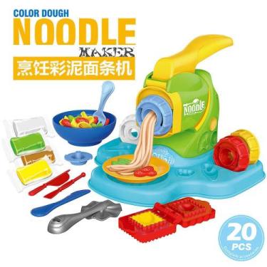 Imagem de Pasta Maker Creative Set Dough para crianças com acessórios - Gloome S