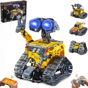 Imagem de STEM Robot Building Toys AoHu 4 em 1, controle remoto e APP