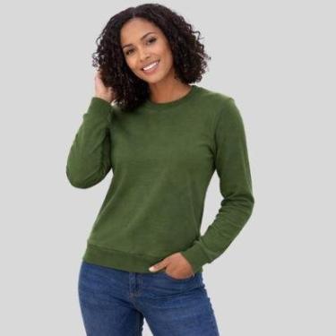 Imagem de Blusão Feminino Moletom Básico Malwee-Feminino