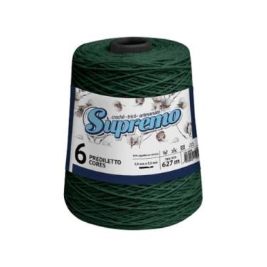 Imagem de Barbante Supremo Prediletto Cores Nº6 627 MT - Enovelar, 42 Verde Band