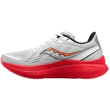 Imagem de Saucony Tênis de corrida masculino Endorphin Speed 3, Branco/Blck/Vizi, 47