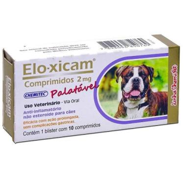 Imagem de Anti-Inflamatório Elo-Xican Chemitec 2,0mg - Embalagem com 10 Comprimi