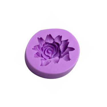 Imagem de Molde Silicone Mini Flor 2,5cm para Pasta Americana, Decoração Bolo Do