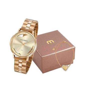 Imagem de Relogio Feminino Mondaine 53748lpmkde1k1 + Pulseira