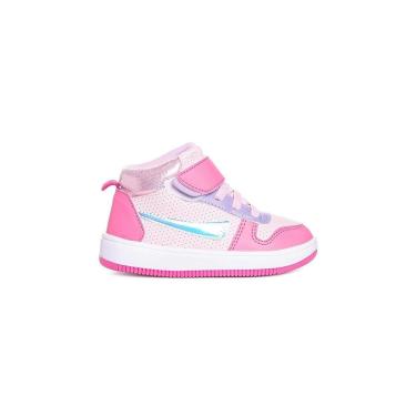 Imagem de Tênis Infantil Ortopasso Babyoz Cano Alto 28/32 Rosa-Feminino