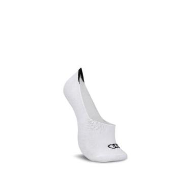 Imagem de Meia Cano Ultra Invisível Olympikus Feminina, Branco, 33-38