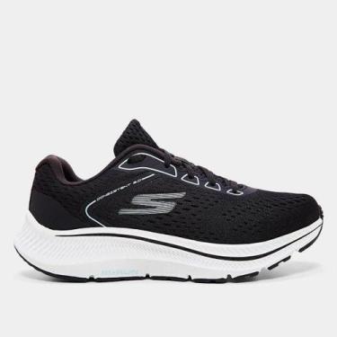 Imagem de Tenis Skechers Go Run Consistent 2.0 Feminino Preto, Preto, Branco, 40
