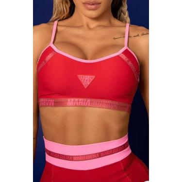 Imagem de Top sports maria gueixa, G, Vermelho