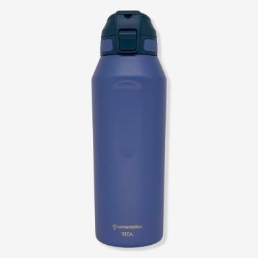 Imagem de Garrafa Térmica Vita Pegasus 1L Blue Ember - Zonacriativa