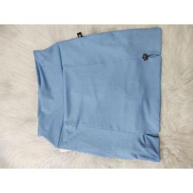Imagem de Shorts Saia Suplex Light Destak Coroa - Exclusiva Store7, Azul bebe fe
