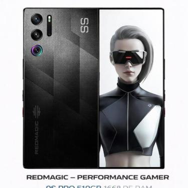 Imagem de Smartphone Celular Nubia Redmagic 9S Pro 512GB, 16GB RAM, 5G, Tela 6,8
