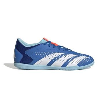 Imagem de Chuteira Futsal Adidas Predator Accuracy.4 Cor: Azul - Tamanho: 41