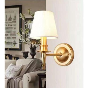 Imagem de Arandela Dourada Pequena Cupula Chipandelle Design Charmoso - LUXdécor