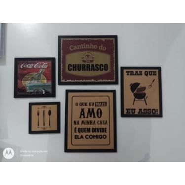 Imagem de Kit Churrasco - Dezquadros Decorativos