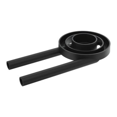 Imagem de Queimador Duplo Longo para Fogão Industrial de Ferro Fundido 17,2cm Libaneza