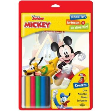 Imagem de Livro - Disney - Massinha divertida - Mickey - Blister