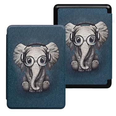 Imagem de CCOO Capa para todos os novos Kindle Basic 10ª geração lançado em 2019, capa de poliuretano premium com hibernar e despertar automáticos