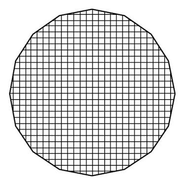 Imagem de Grade Eggcrate de 48 pol. (120 cm) para soluções de estúdio profissional EZ-Pro Beauty Dish e Softbox Combo - Grade de 50 graus (2 x 2 x 1,5 aberturas)