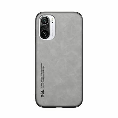 Imagem de Kepuch Silklike Capa para Xiaomi 11i/11X Pro,Redmi K40/K40 Pro,Poco F3 - Case Placa de Metal Embutida para Xiaomi 11i/11X Pro,Redmi K40/K40 Pro,Poco F3 - Cinza