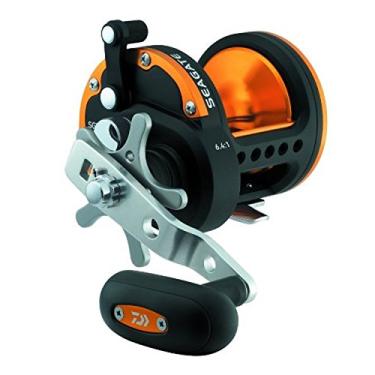 Imagem de Daiwa SGT40H Seagate Star Drag Molinete de água salgada, 40, 6.4: 1 relação de engrenagem, 6CRBB, rolamentos 1RB, arraste máximo de 9 kg, mão direita