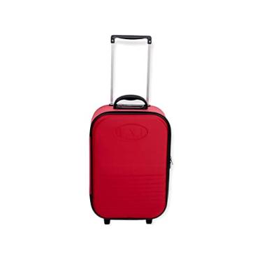 Imagem de Mala de Viagem de Bordo 10KG Com Rodinhas Medidas Anac (Vermelho)