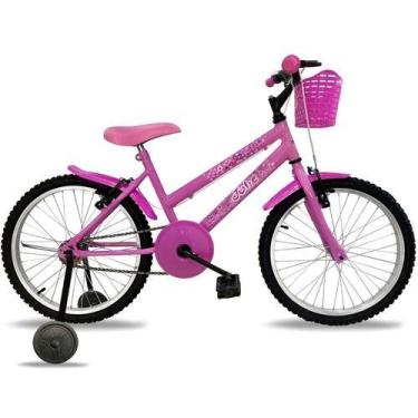Imagem de Bicicleta Infantil Feminina Com Rodinha Aro 20 Bella 2023 - Jullie