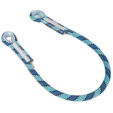 Imagem de AOKWIT 22KN/4945lbf Cabo utilitário pré-costurado para escalada Prusik, equipamento profissional de escalada de árvores e rochas, cinto de segurança antiqueda de alta altitude, diâmetro de 10,5 mm (azul, 47)