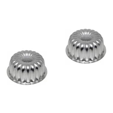 Imagem de Kit 2 Formas Mini Torta Suíça Decor2 Onduladinha (9x4cm - P)