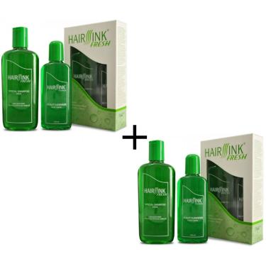 Imagem de Kit com 2 Hair Sink Fresh Tratamento Antiqueda de Cabelos Hairsink it com 2 Hair Sink Fresh Tratamento Antiqueda de Cabelos Hairsink