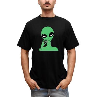 Imagem de Camiseta Masculina ET Bob Marley Rave Brisa Tumblr-Masculino