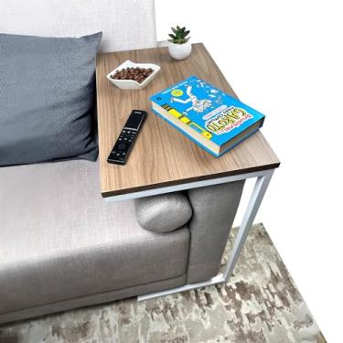 Imagem de Mesa Auxiliar Strassis Design SD-3005 Metal e MDF Cor: Branco