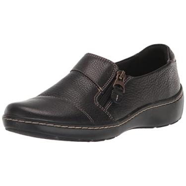 Imagem de Clarks Mocassim feminino Cora Harbor, Couro preto, 40
