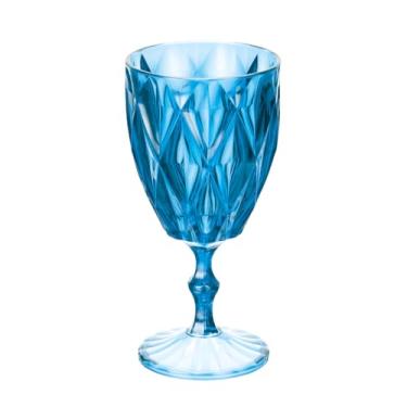 Imagem de Kit de 20 Taças Diamantes de Acrílico (Azul Claro)