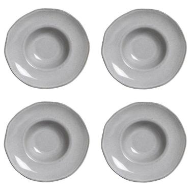 Imagem de Conjunto de Pratos para Massa/Risoto 04 Peças Orgânico Dust Porto Brasil