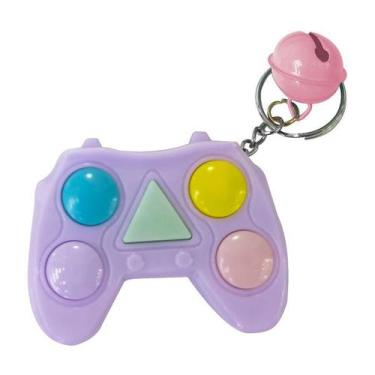 Imagem de Mini Jogo Memoria Chaveiro Lilas DM TOYS DMT6203